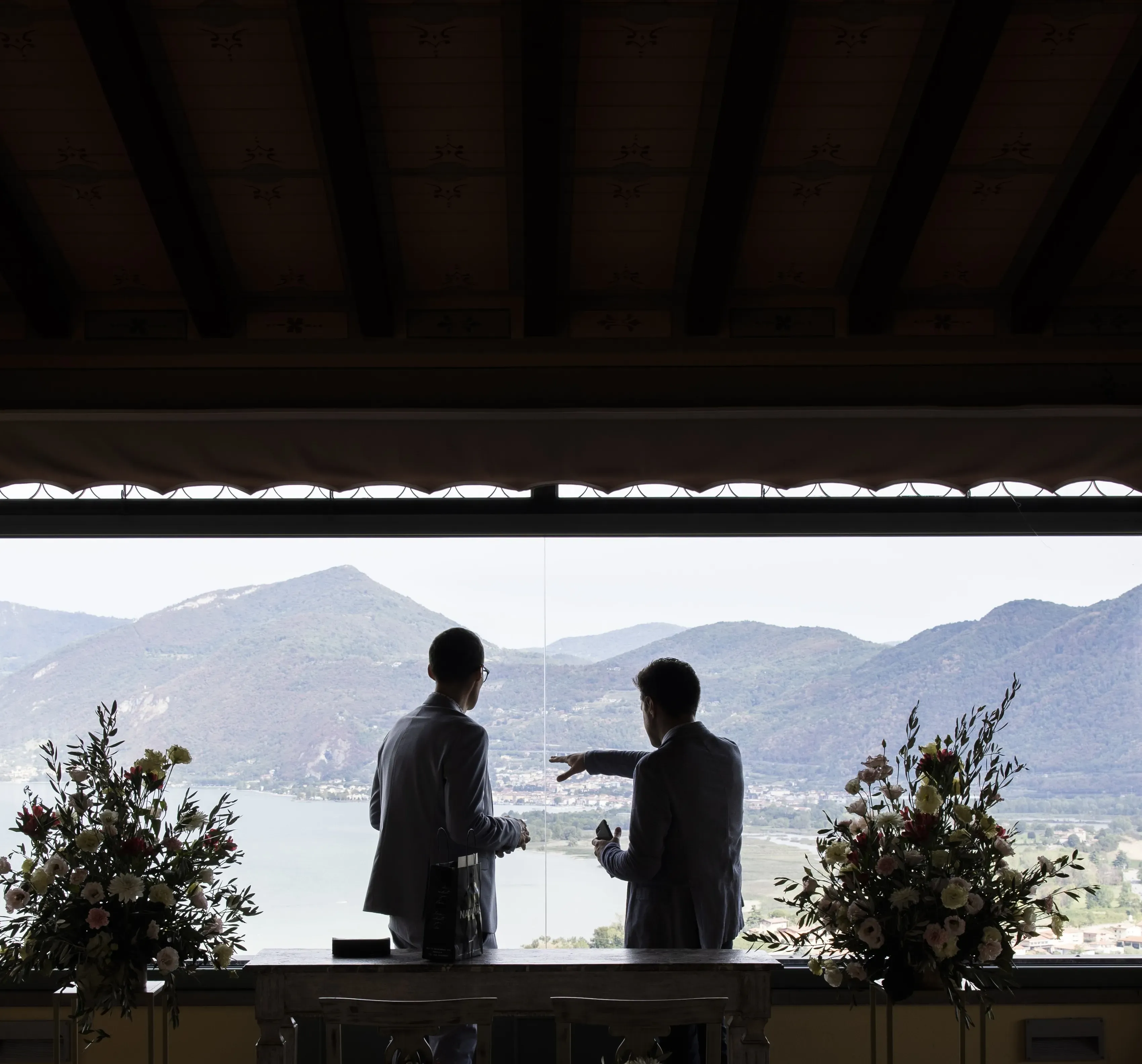 Sala Business La Catilina allestita per meeting aziendale